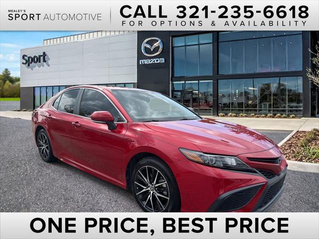 Photo of 2023 Supersonic Red Toyota Camry