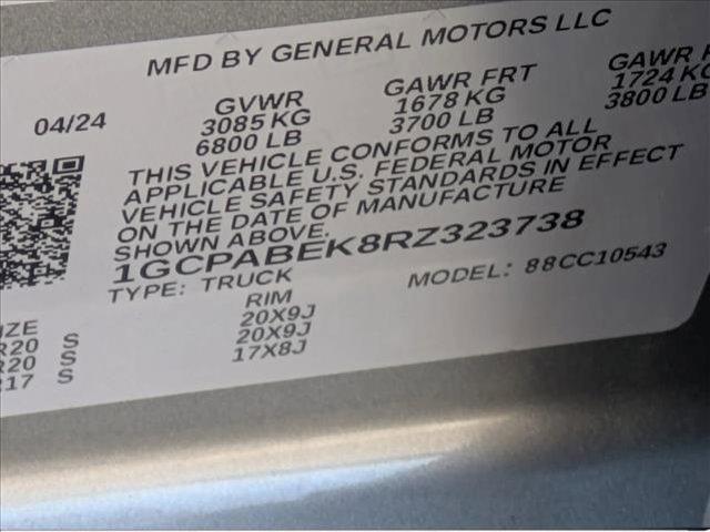 Photo of 2024 Slate Gray Metallic Chevrolet Silverado 1500
