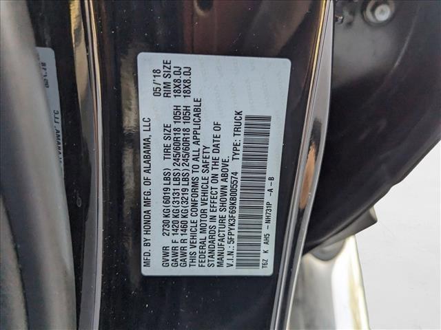 Photo of 2019 Crystal Black Pearl Honda Ridgeline