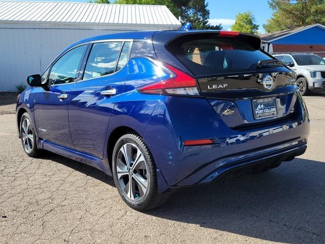 Photo of 2019 Deep Blue Pearl Nissan Leaf