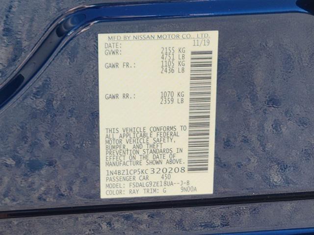 Photo of 2019 Deep Blue Pearl Nissan Leaf
