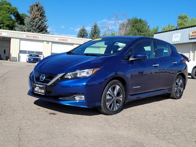 Photo of 2019 Deep Blue Pearl Nissan Leaf