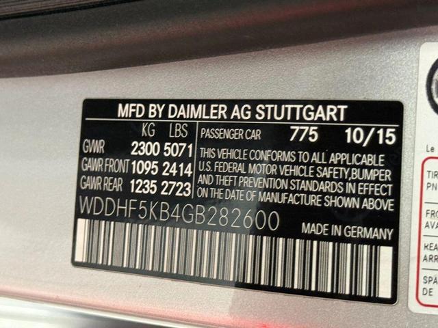 Photo of 2016 Silver Mercedes-Benz E-Class