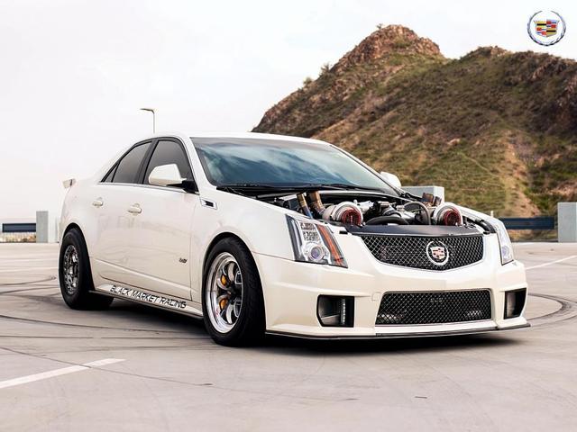 Photo of 2011 White Diamond Tricoat Cadillac CTS-V