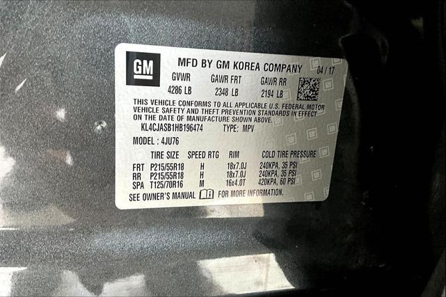 Photo of 2017 Graphite Gray Metallic Buick Encore