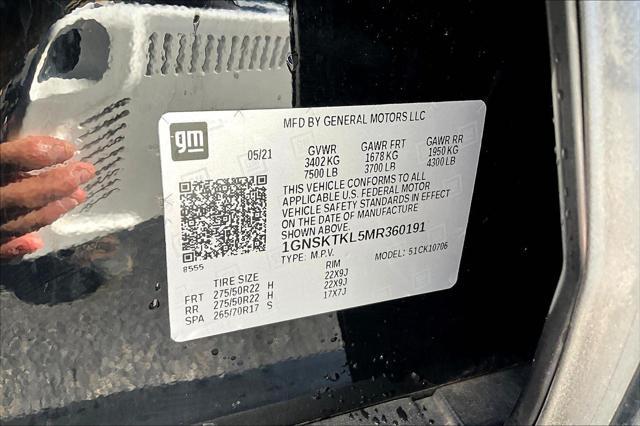 Photo of 2021 Black Chevrolet Tahoe