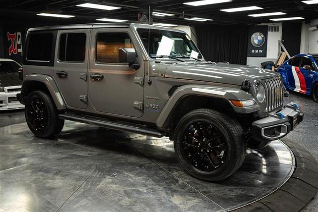 Photo of 2023 Gray Jeep Wrangler 4xe