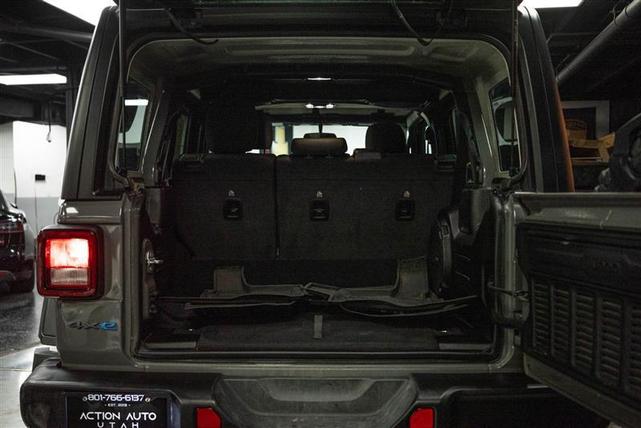 Photo of 2023 Gray Jeep Wrangler 4xe