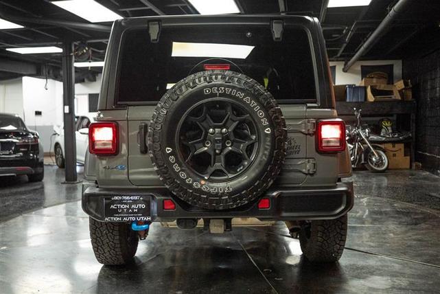 Photo of 2023 Gray Jeep Wrangler 4xe
