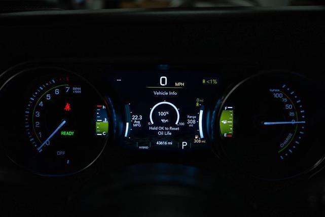 Photo of 2023 Silver Jeep Wrangler 4xe