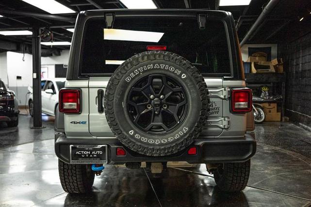 Photo of 2023 Silver Jeep Wrangler 4xe