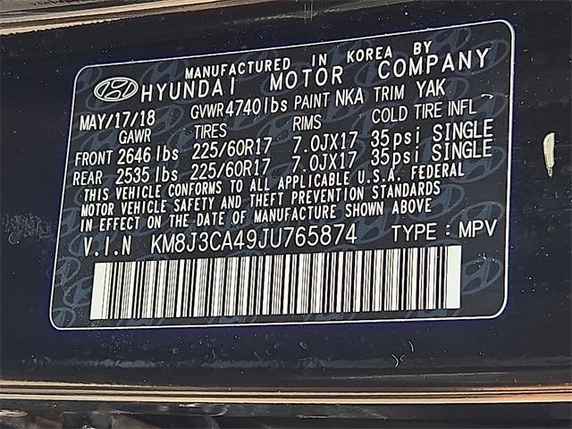 Photo of 2018 Black Noir Pearl Hyundai TUCSON