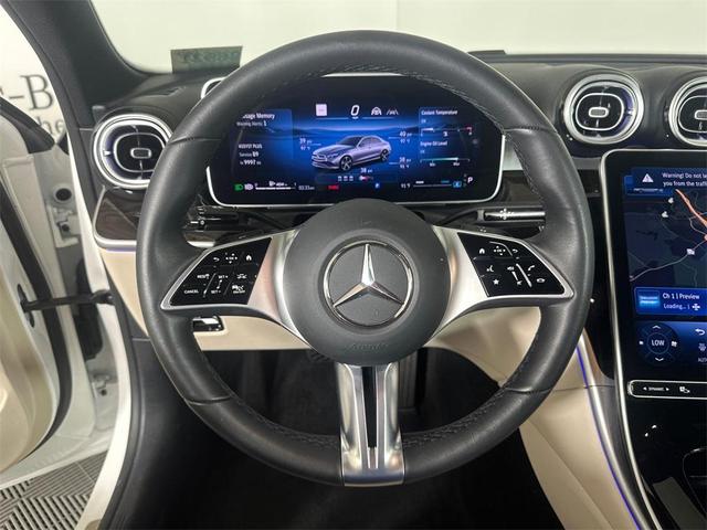 Photo of 2025 Polar White Mercedes-Benz C-Class