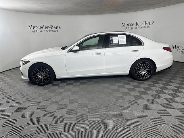 Photo of 2025 Polar White Mercedes-Benz C-Class