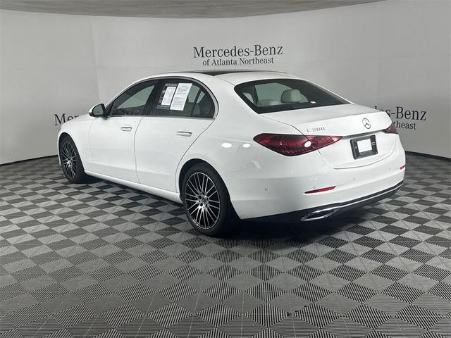 Photo of 2025 Polar White Mercedes-Benz C-Class