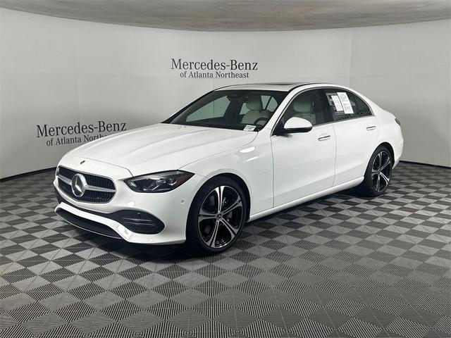 Photo of 2024 Polar White Mercedes-Benz C-Class