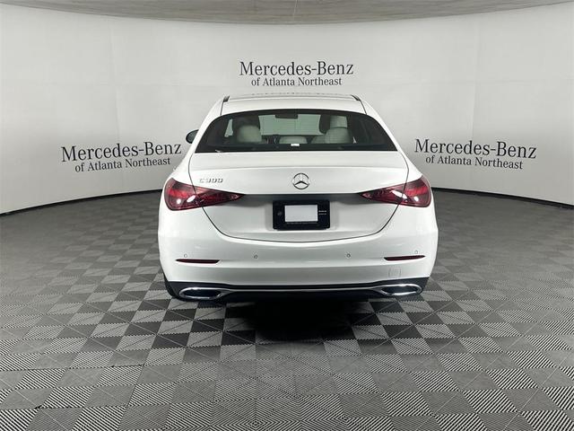 Photo of 2024 Polar White Mercedes-Benz C-Class