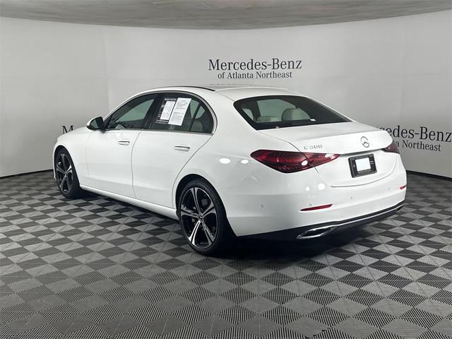 Photo of 2024 Polar White Mercedes-Benz C-Class