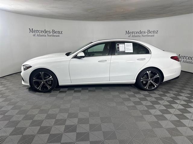 Photo of 2024 Polar White Mercedes-Benz C-Class