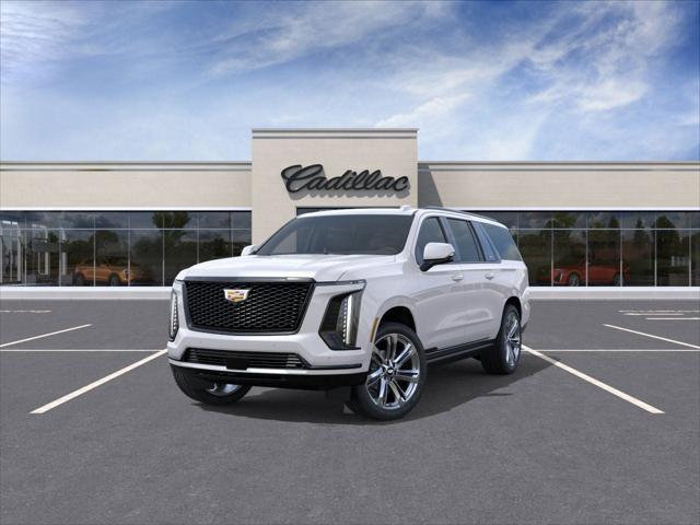 Photo of 2025 Crystal White Tricoat Cadillac Escalade ESV