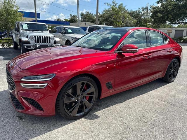 Photo of 2022 Havana Red Genesis G70