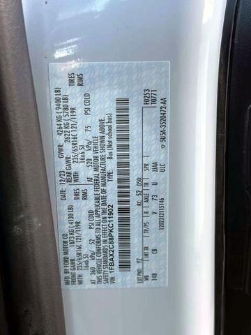 Photo of 2023 White Ford Transit-350