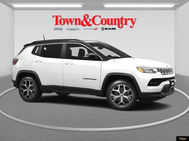 Photo of 2025 Bright White Clearcoat Jeep Compass