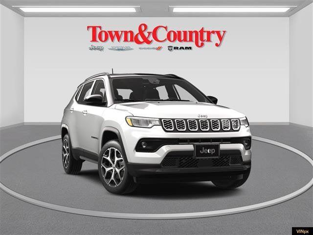 Photo of 2025 Bright White Clearcoat Jeep Compass