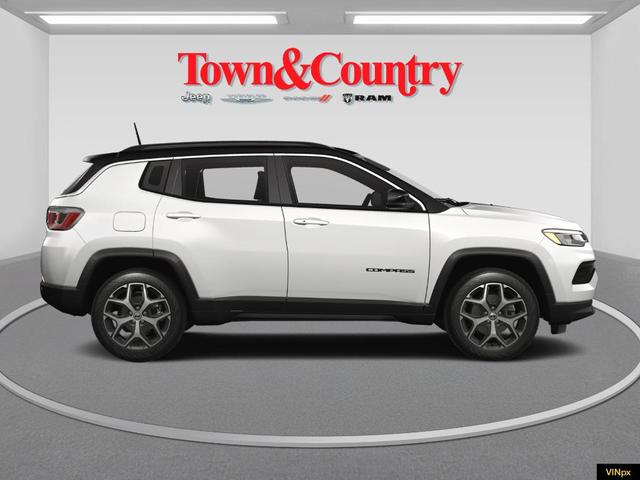 Photo of 2025 Bright White Clearcoat Jeep Compass