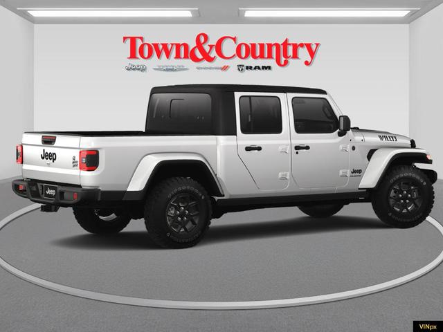 Photo of 2025 Bright White Clearcoat Jeep Gladiator