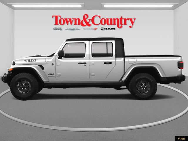Photo of 2025 Bright White Clearcoat Jeep Gladiator