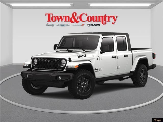 Photo of 2025 Bright White Clearcoat Jeep Gladiator
