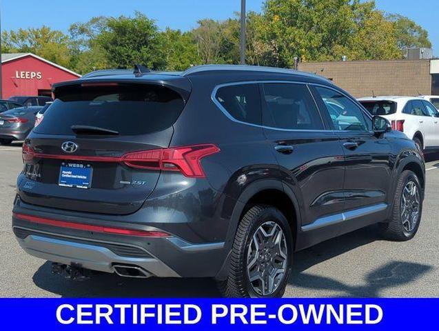 Photo of 2022 Portofino Gray Hyundai SANTA FE