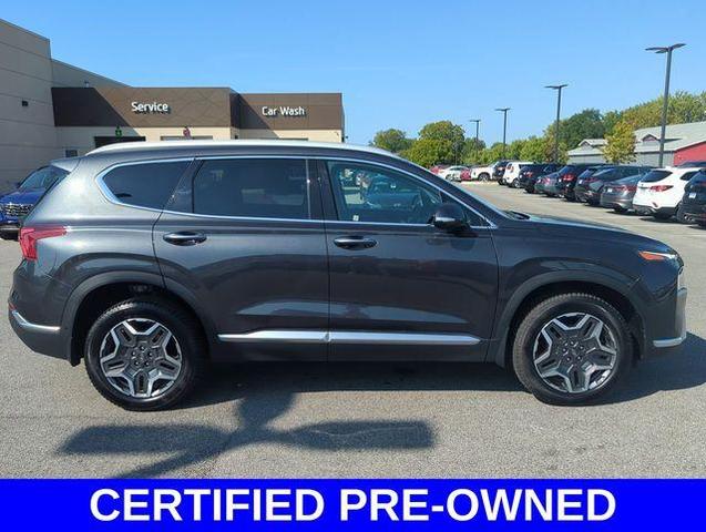 Photo of 2022 Portofino Gray Hyundai SANTA FE