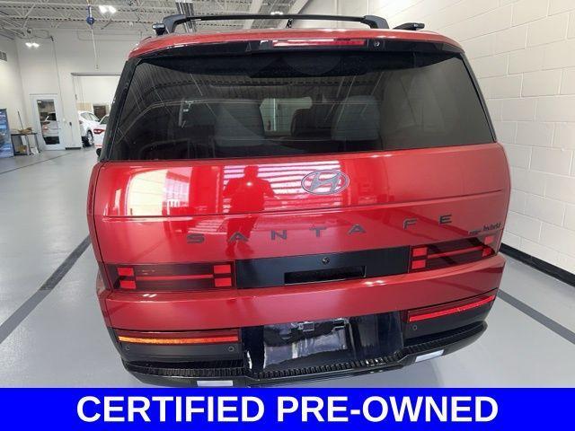 Photo of 2025 Red Hyundai SANTA FE HEV