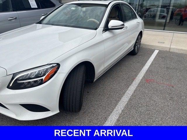 Photo of 2019 Polar White Mercedes-Benz C-Class