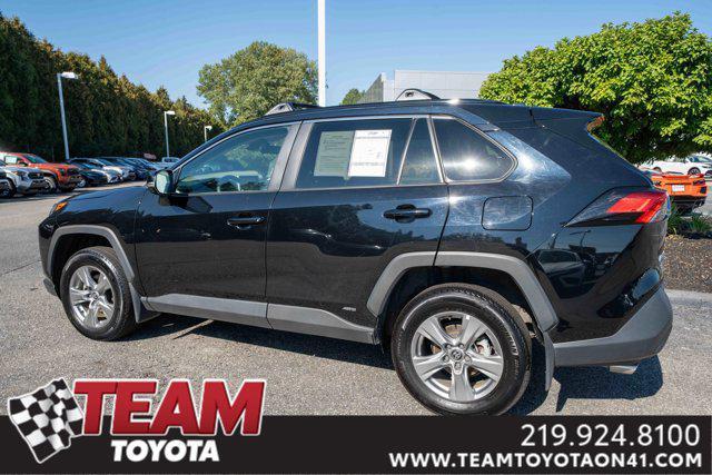 Photo of 2023 Midnight Black Metallic Toyota RAV4 Hybrid