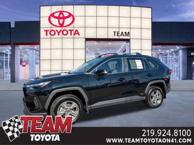 Photo of 2023 Midnight Black Metallic Toyota RAV4 Hybrid