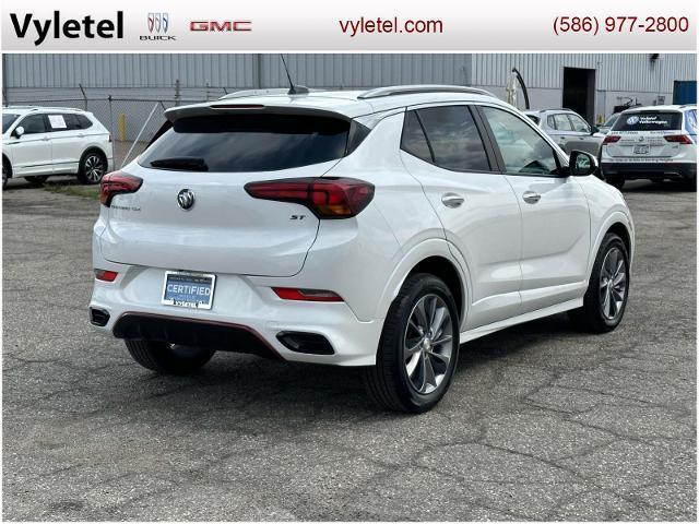 Photo of 2022 White Frost Tri-Coat Buick Encore GX