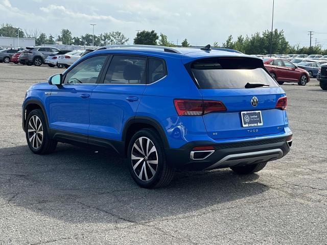 Photo of 2023 Cornflower Blue Volkswagen Taos