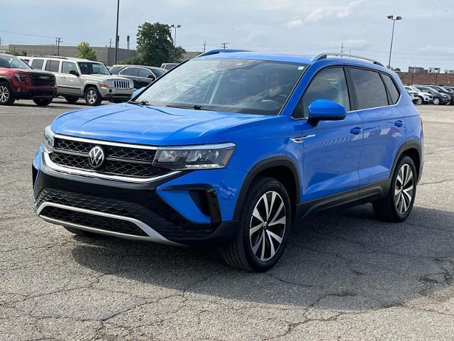 Photo of 2023 Cornflower Blue Volkswagen Taos