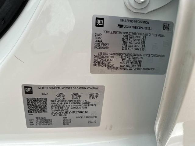 Photo of 2023 White Chevrolet Silverado 3500