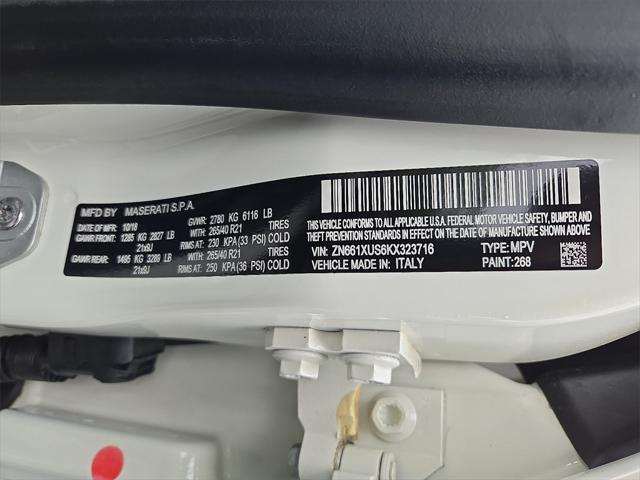 Photo of 2019 Bianco Maserati Levante