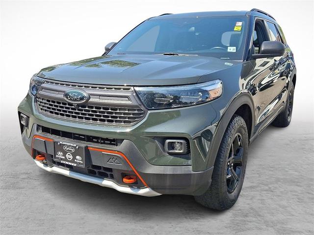 Photo of 2022 Forged Green Metallic Ford Explorer