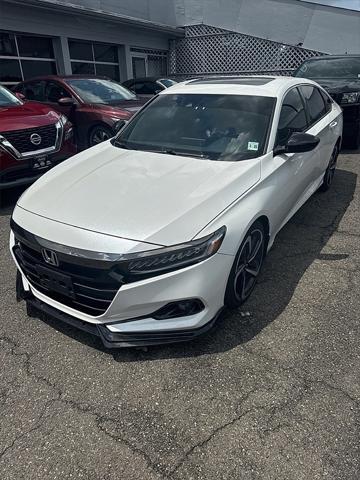 Photo of 2021 Platinum White Pearl Honda Accord