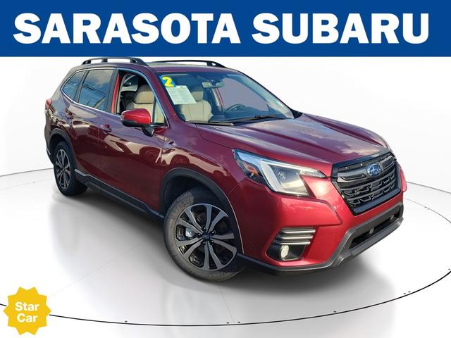 Photo of 2022 Crimson Red Pearl Subaru Forester