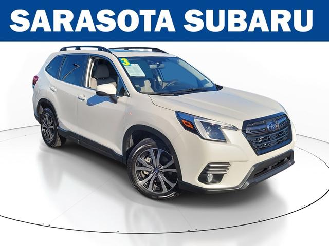 Photo of 2023 Crystal White Pearl Subaru Forester