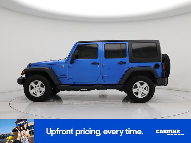 Photo of 2015 Blue Jeep Wrangler