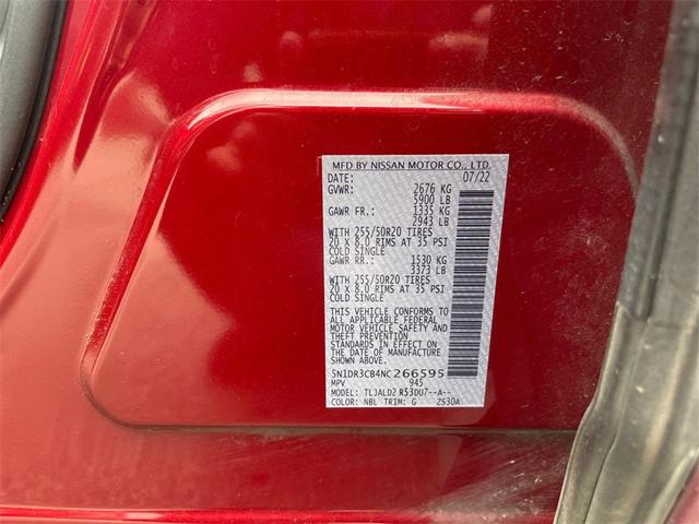 Photo of 2022 Scarlet Ember Nissan Pathfinder