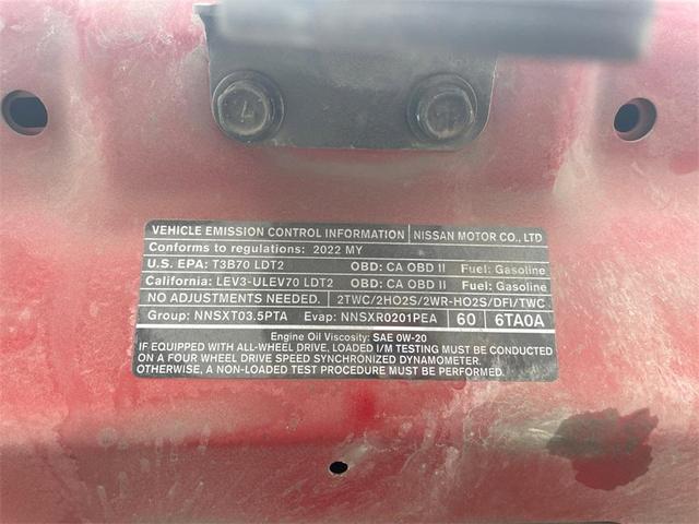 Photo of 2022 Scarlet Ember Nissan Pathfinder